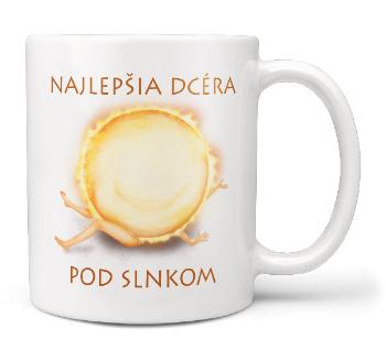 Hrnček Najlepšia dcéra pod slnkom (Náplň hrnčeka: Žiadna)