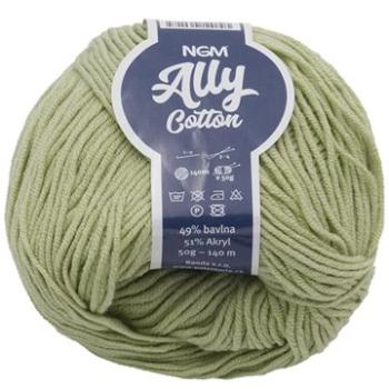 Ally cotton 50 g – 019 svetlo zelená (6805)