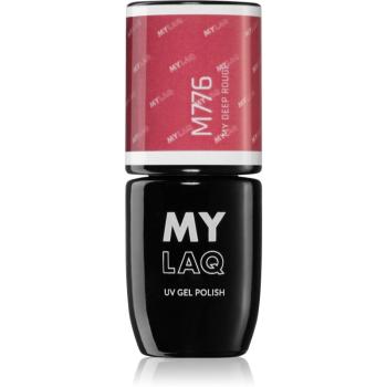 MYLAQ UV Gel Polish gélový lak na nechty odtieň My Deep Rouge 5 ml