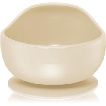 Petite&Mars Take&Match Silicone Bowl miska s prísavkou Desert Sand 6 m+ 360 ml