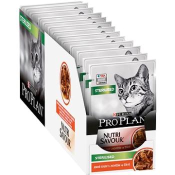 Pro Plan Cat Sterilised s hovädzím 26× 85 g (7613287107640)