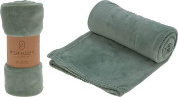 HOMESTYLING Deka fleece 125 x 150 cm ESSENTIALS olivová KO-HZ1011830