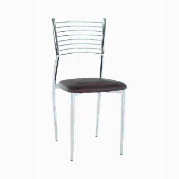 Jedálenská stolička, tmavohnedá, ZAIRA RP1, rozbalený tovar