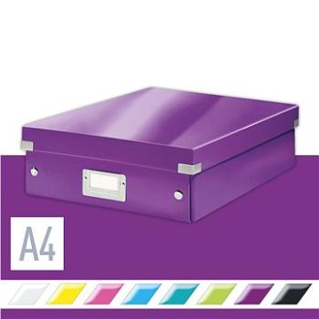 Leitz WOW Click & Store A4 28,1 x 10 x 37 cm, purpurová (60580062)