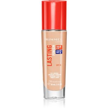 Rimmel Lasting Finish 25H tekutý make-up SPF 20 odtieň 210 Golden Beige 30 ml