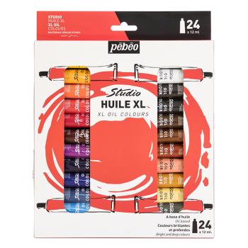 Set olejových farieb Studio Huile XL Pebeo 24 x 12 ml