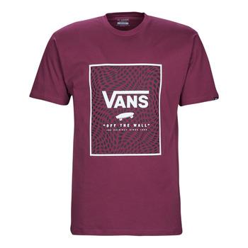 Vans  Tričká s krátkym rukávom CLASSIC PRINT BOX  Bordová