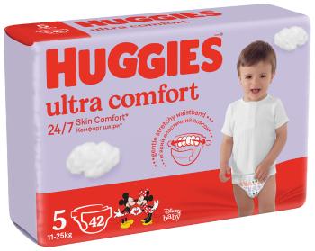 HUGGIES Ultra Comfort Jumbo Plienky jednorazové 5 (11-25 ks) 42 ks