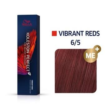 Wella Professionals Koleston Perfect Me+ Vibrant Reds profesionálna permanentná farba na vlasy 6/5 60 ml