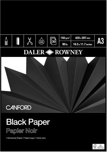 Daler Rowney Canford Coloured Paper A3 150 g Skicár