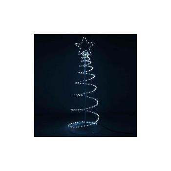 LED Vianočný stromček - 135cm, 192LED, IP44, studená biela