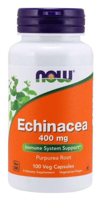 NOW Echinacea (Třapatka) 400 mg 250 rostlinných kapsúl
