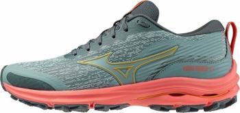 Mizuno Wave Rider TT Lead/Carrot Curl/Nasturtium 38,5 Trailová bežecká obuv