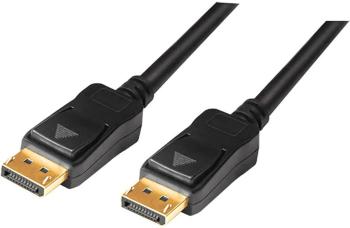 LogiLink DisplayPort prepojovací kábel #####DisplayPort Stecker, #####DisplayPort Stecker 20.00 m čierna CV0114  #####Di