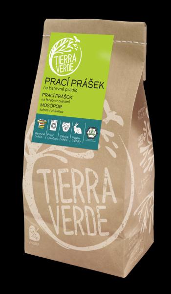Tierra Verde Prací prášok na farebnú bielizeň, pap. sáčok, 850 g