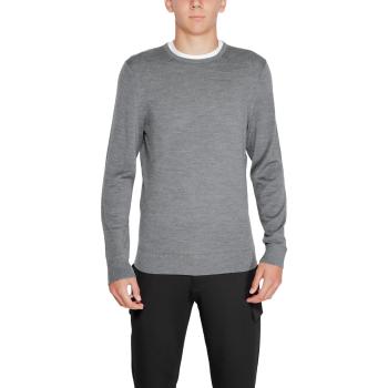 Calvin Klein Jeans  MERINO RWS CREW NECK K10K109474  Svetre Šedá