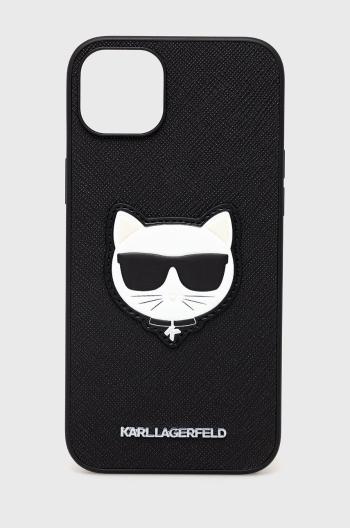 Puzdro na mobil Karl Lagerfeld Iphone 14 Plus 6,7" čierna farba