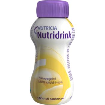 Nutridrink s banánovou príchuťou 4x200 ml