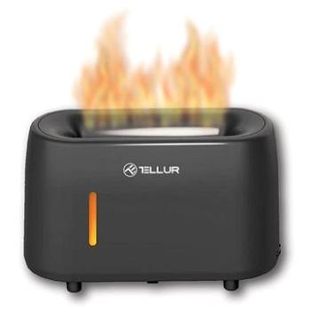 Tellur flame aroma difuzér, 240 ml, LED, sivá (TLL441131)