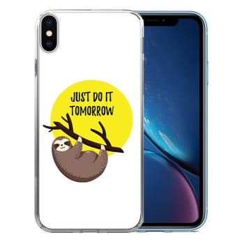 MY ART Ochranný kryt Apple iPhone XR SLOTH (188)