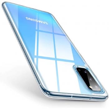 MG Ultra Clear 0.5mm silikónový kryt na Samsung Galaxy S20, priesvitný