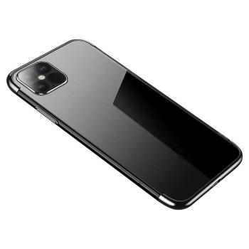IZMAEL Samsung Galaxy S21 Ultra 5G Puzdro Clear Color s farebným lemom  KP10819 transparentná