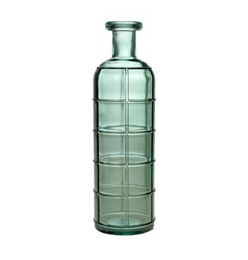 Sklenená váza Grafika - Ocean green 1,7 l