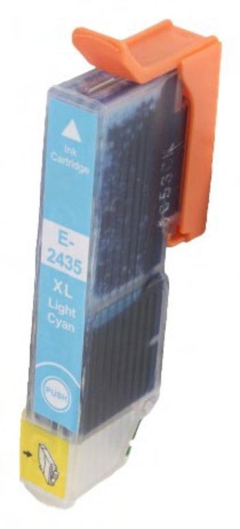 EPSON T2435 (C13T24354010) - kompatibilná cartridge, svetlo azúrová, 16ml