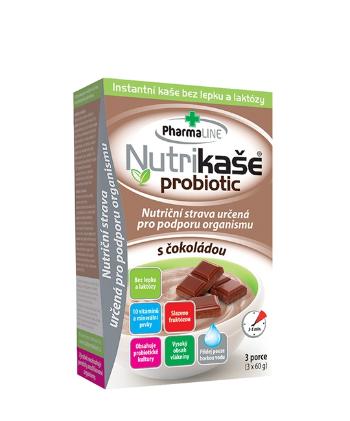 Nutrikaša probiotic - čokoláda PHARMALINE 3x60 g