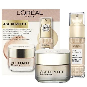 L'ORÉAL PARIS Darčeková sada strarostlivosti pre zrelú pleť Age Perfect 140 Linen Duo Packs