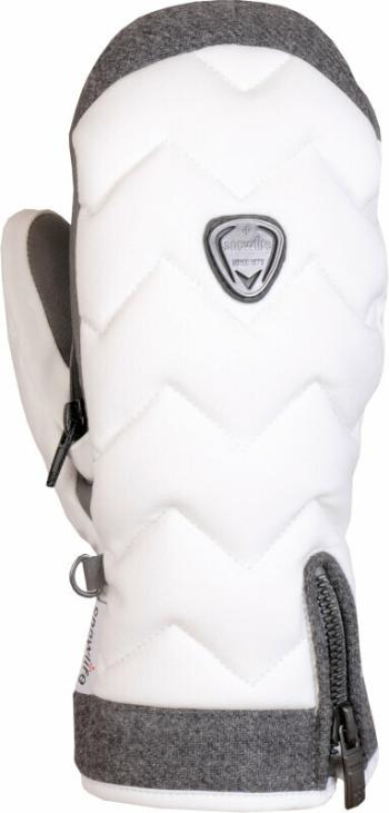 Snowlife Lady Super Soft Heated Mitten White M