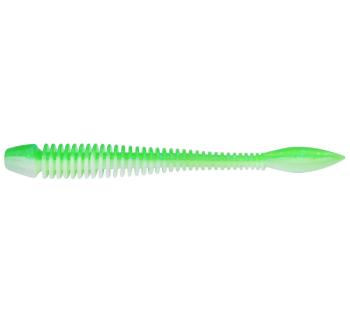 Berkley gumová nástraha powerbait power flail spring green white - 5 cm 12 ks