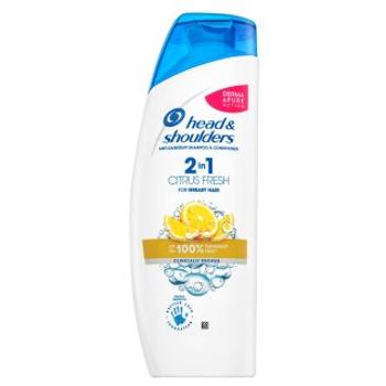 Head & Shoulders 2in1 Citrus Fresh šampón a kondicionér proti lupinám 450 ml