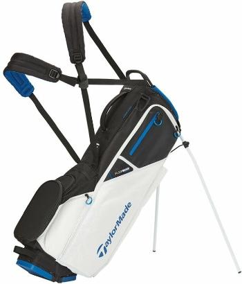 TaylorMade Flextech Waterproof White/Black/Blue Stand Bag