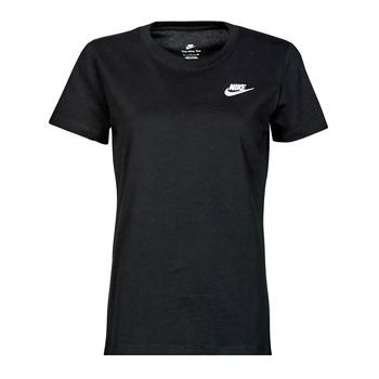 Nike  Tričká s krátkym rukávom Club T-Shirt  Čierna