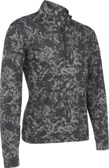 Callaway Camo Sun Protection 1/4 Zip Caviar 3XL Mikina