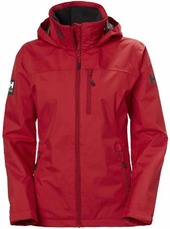 Helly Hansen Women's Crew Hooded Sailing Jacket Red S