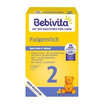 BEBIVITA Mlieko 2 Instantná pokračovacia mliečna výživa od uk. 6. mesiaca, 500 g