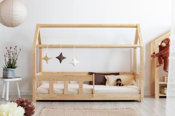 Detská posteľ Ourbaby Mila Classic I prírodná 160x80 cm
