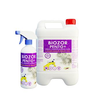 Biozor Pento + Protiplesňový postrek (bez rozprašovača) 1 l bezfarebný