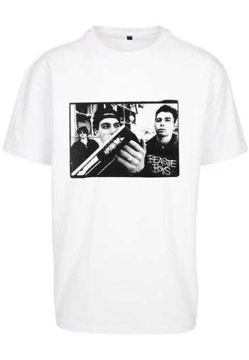 Mr. Tee Beastie Boys Check your Head Oversize Tee white - XS