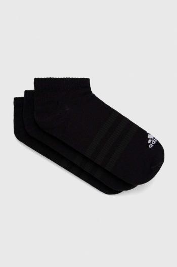 Ponožky adidas Performance 3-pak čierna farba