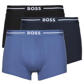 BOSS  Trunk 3P Bold  Boxerky Čierna