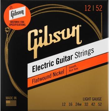 Gibson Flatwound 12-52 Struny pre elektrickú gitaru