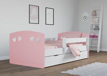 Detská posteľ Ourbaby Julie ružová 160x80 cm