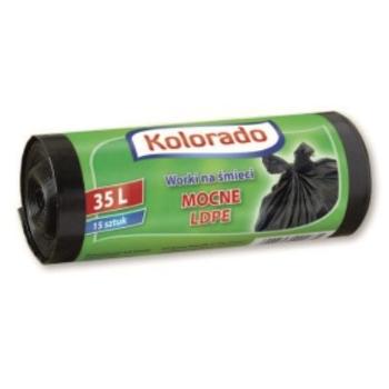 KOLORADO VRECIA NA ODPAD LDPE 35L 15KS