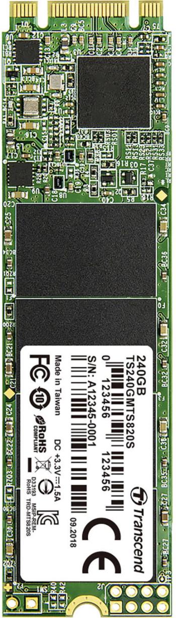 Transcend 820S 240 GB interný SSD disk SATA M.2 2280 M.2 SATA 6 Gb / s Retail TS240GMTS820S