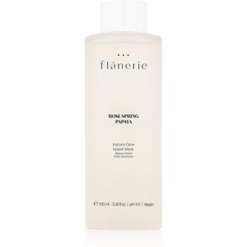 flânerie Rose Spring Papaya rozjasňujúca bezoplachová maska 100 ml