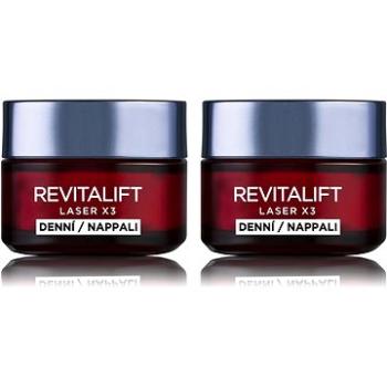 LORÉAL PARIS Revitalift Laser X3 Day Cream 2× 50 ml (KSPL1745ss)