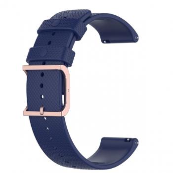 Huawei Watch GT/GT2 46mm Silicone Rain remienok, dark blue